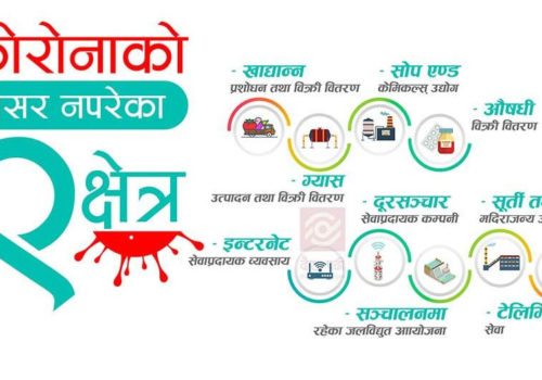 कोरोनाको दुष्प्रभाव नपरेका नौ क्षेत्र