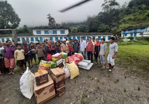 पहिरोग्रस्त विम, मराङ र ताकममा सञ्चार पनि विच्छेद, प्रभावित क्षेत्रमा वैकल्पिक मार्गबाट राहत पठाईदै