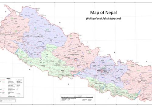 अंग्रजी संस्करणको नेपालको नक्सा स्वीकृत, राष्ट्र संघमा पठाउने बाटो खुल्यो