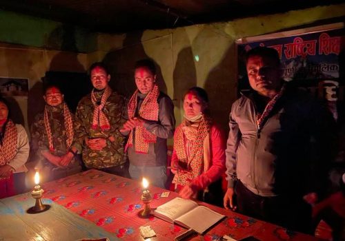 नेपाल राष्ट्रिय शिक्षक सङ्गठन अन्नपूर्ण गाउपालिकाकाे अध्यक्षमा बिमल