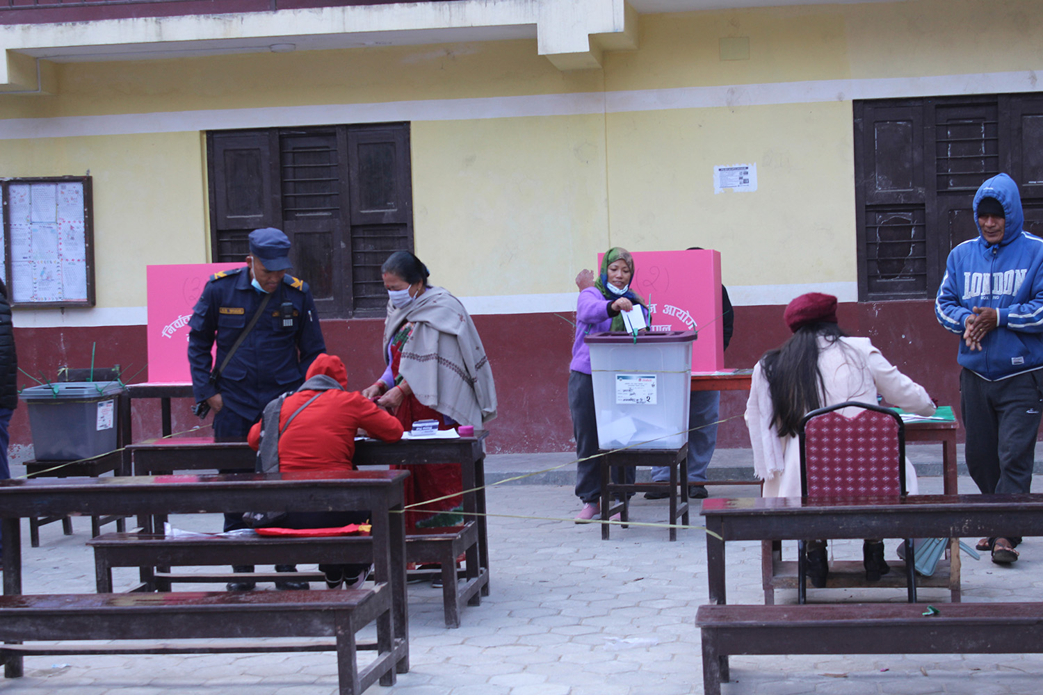 म्याग्दीमा मध्यान्न १२ बजेसम्म २१ प्रतिशत मत खस्यो