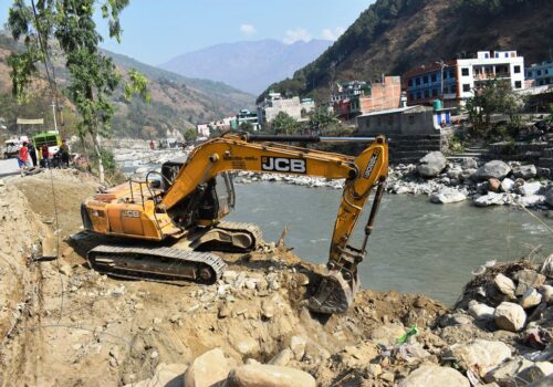 बेनी बजार र बगरफाँट जोड्ने बेलिब्रिज निर्माण सुरु