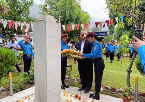 ६९ औं स्थापना दिवस ः म्याग्दीमा उत्कृष्ट प्रहरी अधिकारी-जवान सम्मानित