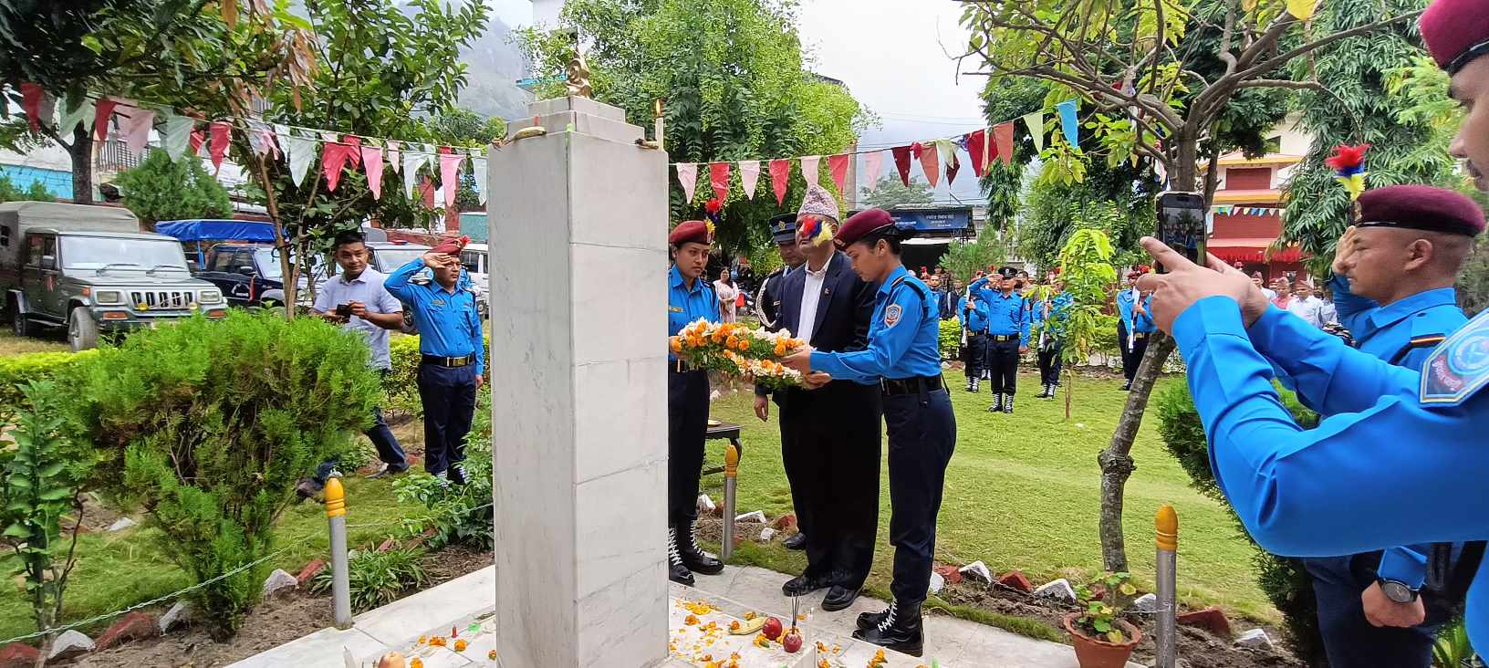 ६९ औं स्थापना दिवस ः म्याग्दीमा उत्कृष्ट प्रहरी अधिकारी-जवान सम्मानित