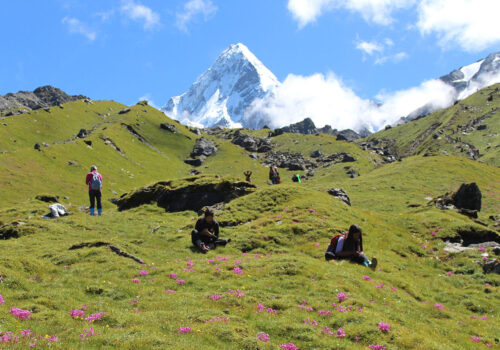 हिमालमुनी मुस्कुराएकाे मनसुन सौन्दर्य