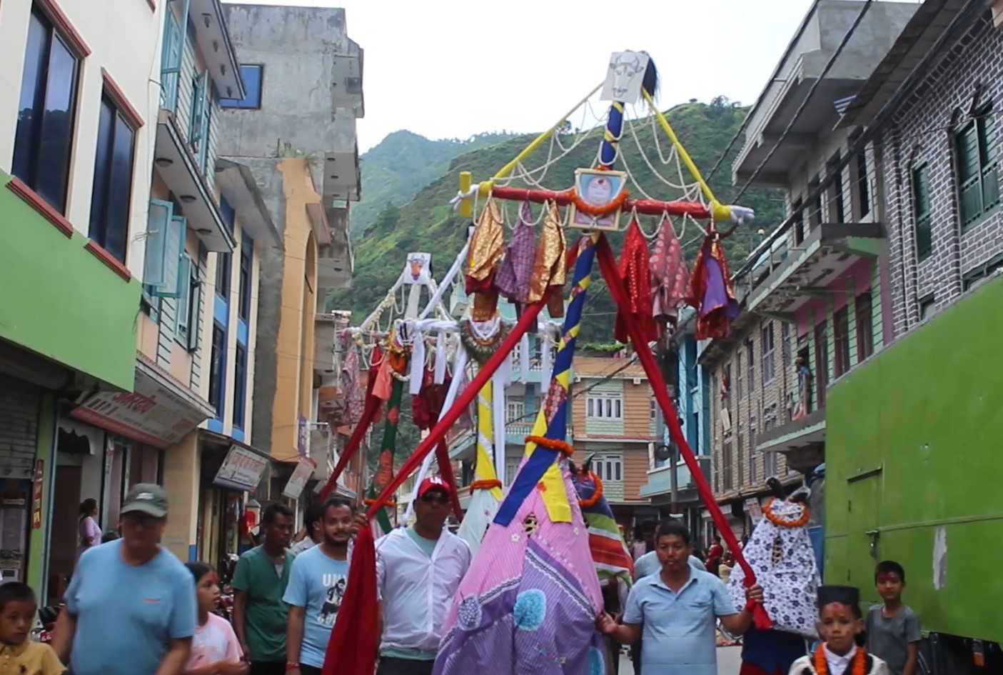 म्याग्दीमा मात्र देखाईने नागनागिनी नृत्य बेनीमा प्रर्दशन