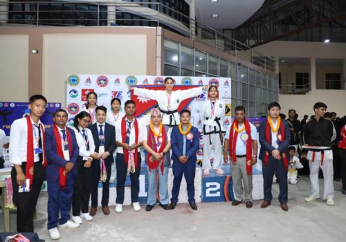 आईटीएफ तेक्वान्दोमा नेपाल टिम च्याम्पियन, म्याग्दीका दुई खेलाडीले जिते रजत पदक